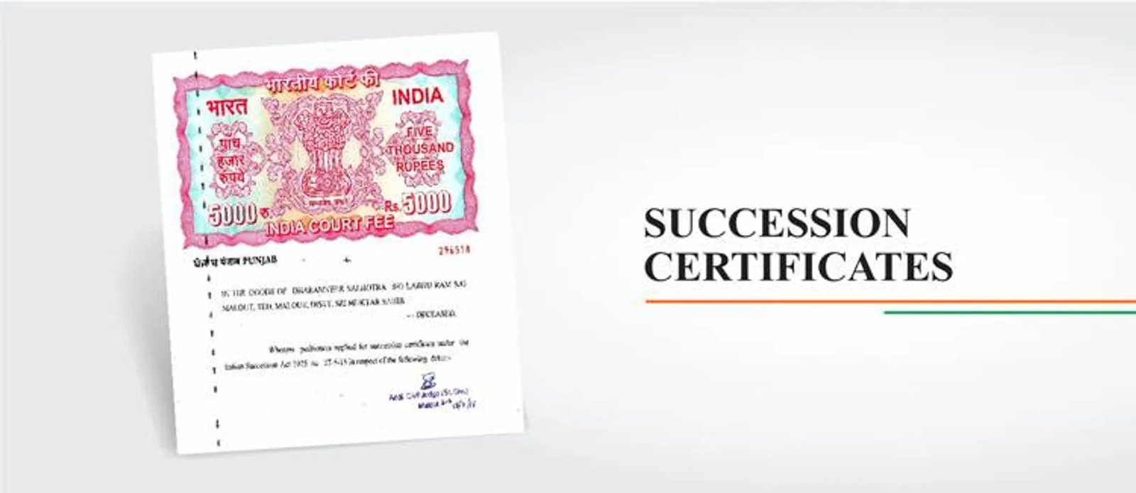 Succession Certificate